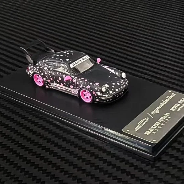 Model Collect MC 1:64 Rauh-Welt RWB 964 High Wing Pink Sakura Livery