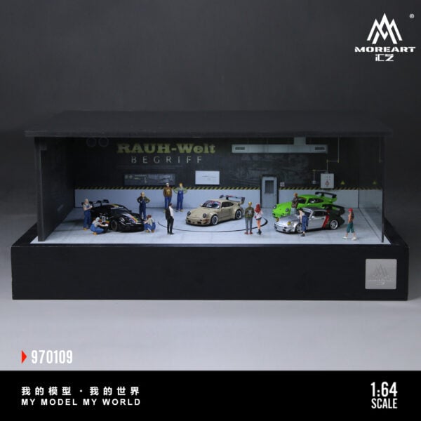 MoreArt 1:64 RWB Turntable Scene