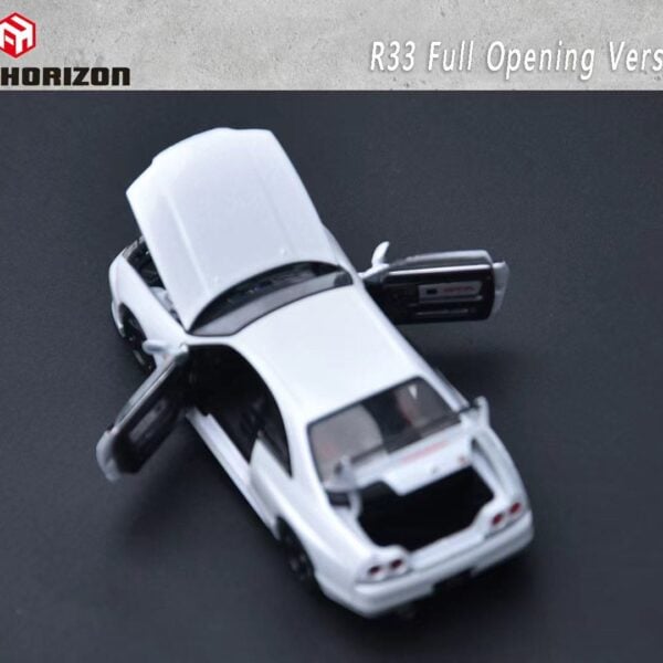 Focal Horizon 1:64 Nissan Skyline GT-R R33 BCNR33, White