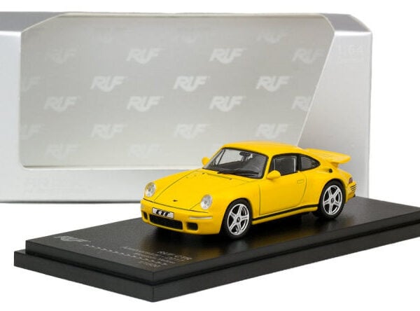 Almost Real AR Box 1:64 Porsche RUF CTR Anniversary 2017 Blossom Yellow
