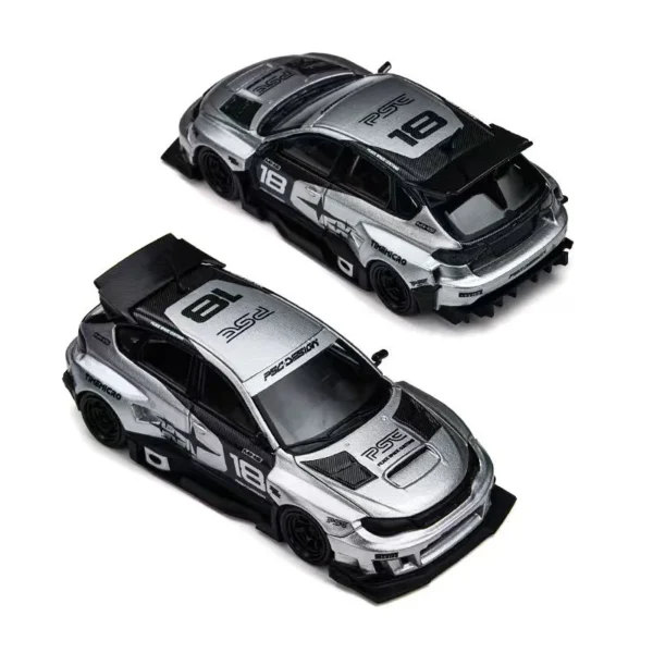 TimeMicro x PSC Design 1:64 Subaru Impreza "Raider" Silver