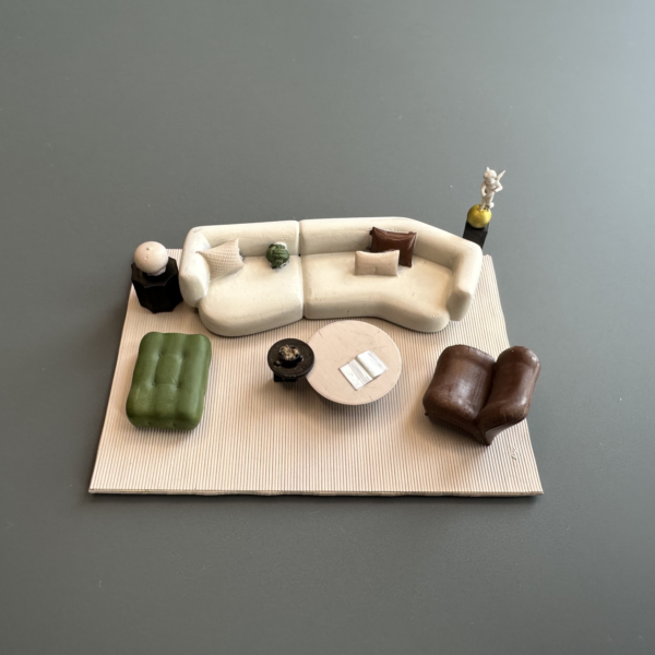 1:64 Diorama Accessory Set - Living Room Set #2