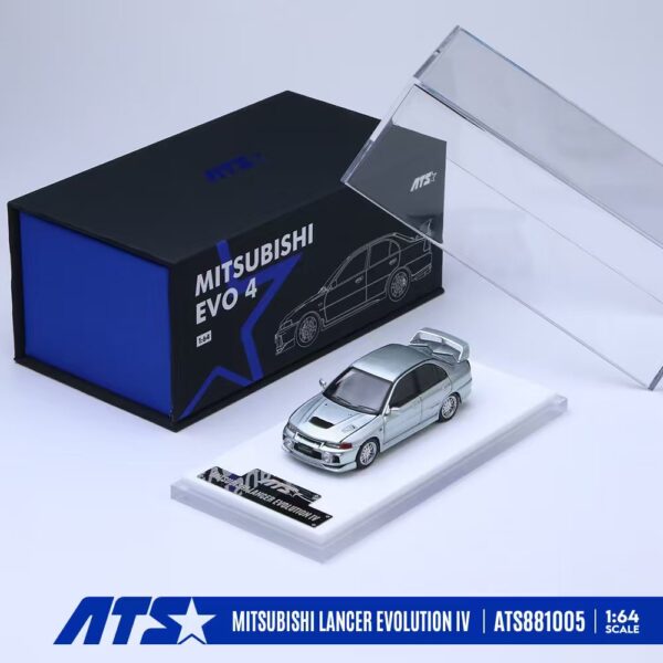 ATS 1:64 Mitsubishi Evo IV - Glacier Blue