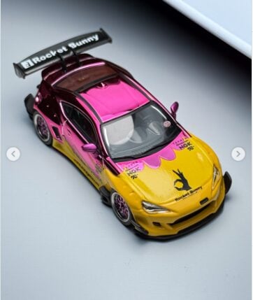 CM Model 1:64 Toyota GT86 PANDEM V3.5, Malaya Hobby Expo Dinner Exclusive, with commemorative pin.