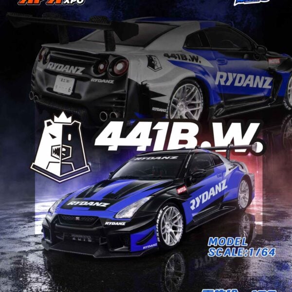(Pre-Order) Demon King 1:64 GTR 35 441B.W. livery  APAxpo Foshan 2026 Exclusive
