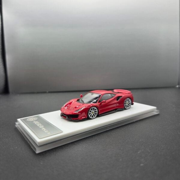 HG Model 1:64 Ferrari 488 Pista Coupe Standard Red