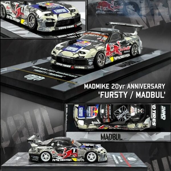 (Pre-Order) INNO 1:64 MadMike 20yr Aniversary RX7 Fursty/Madbul  APAxpo Foshan 2026 Exclusive