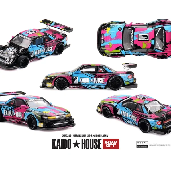 **CHASE**Kaido House 1:64 Nissan Silvia S13-R Kaido Splash V1**CHASE**