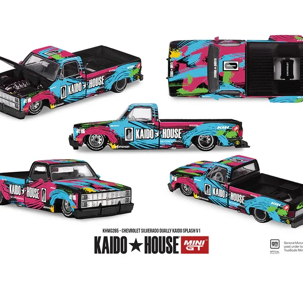 **CHASE**Kaido House 1:64 Chevrolet Silverado Dually Kaido Splash V1**CHASE**