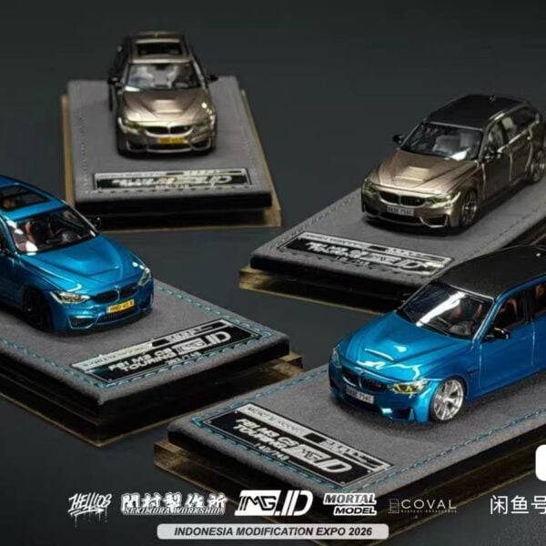 (Pre-Order) set of 2! Mortal64 BMW M3 CS F81 Touring Wagon Atlantic Blue Metallic and  Bronze Metallic Chance at Black Roof Chases!!! -   Indonesia Modification Expo 2026 Exclusive.