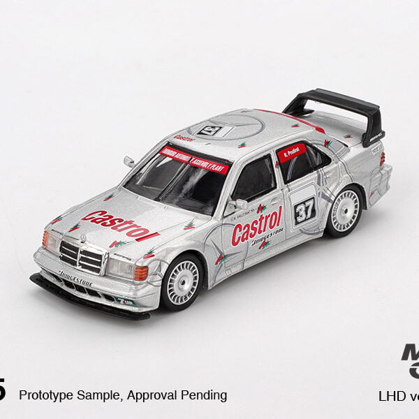 MiniGT 1:64 Mercedes-Benz 190E 2.5-16 Evolution II #37 1995 SE Asia Touring Car Championship, Box Packaging