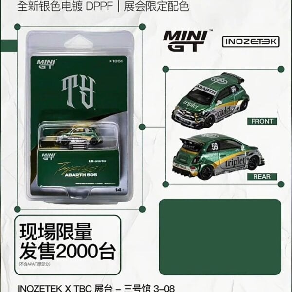 (Pre-Order) MiniGT 1:64 Tyson Yooshi x Inozetek Abbas  APAxpo Foshan 2026 Exclusive