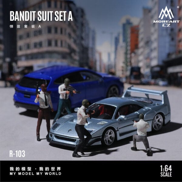 MoreArt 1:64 Bandit Suit Set A