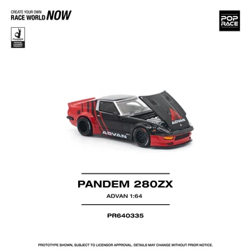 PopRace 1:64 Datsun Pandem 280ZX Advan