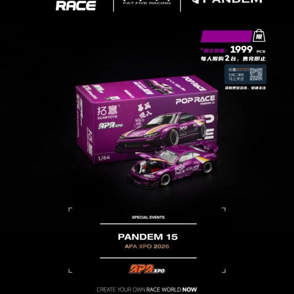 (Pre-Order) Pop Race 1:64 Pandem 15  APAxpo Foshan 2026 Exclusive