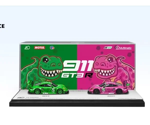 Star Race 1:64 Porsche 911 GT3 "Tyrannosaurus" Two-Car Set