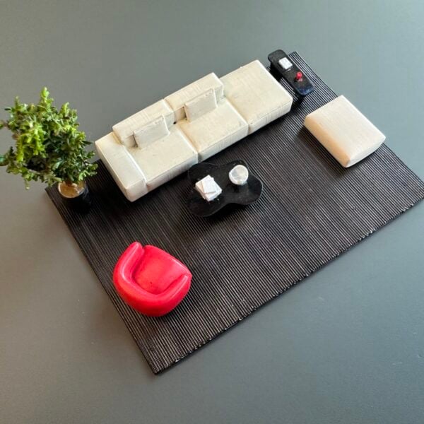 1:64 Diorama Accessory Set – Living Room Set #4