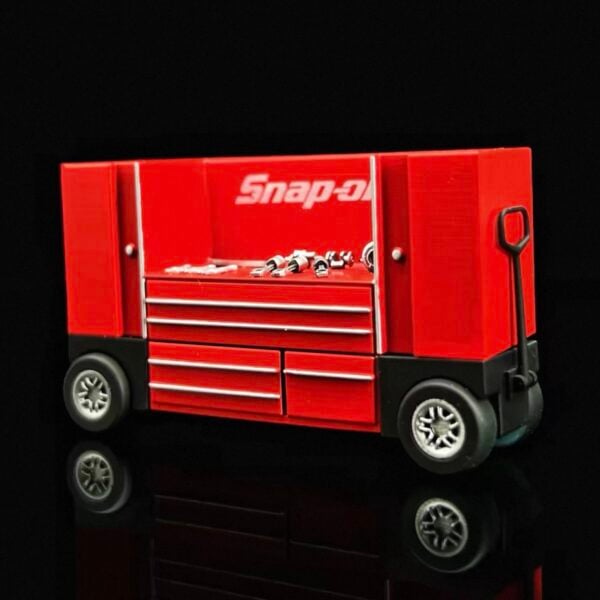 Diorama Accessory 1:64  Snap On tools cart
