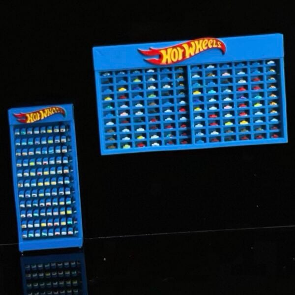 Diorama Accessory 1:64  Hot Wheels Floor and Wall Displays