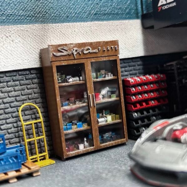 Diorama Accessory 1:64 Supra Parts Cabinets