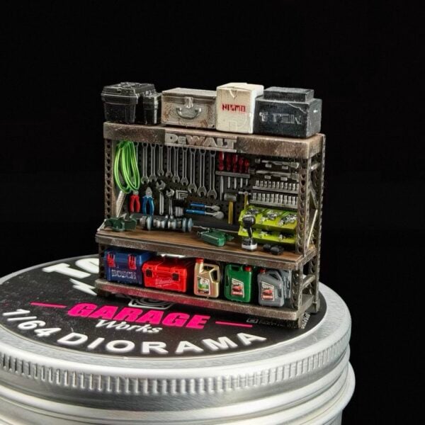 Diorama Accessory 1:64 Shop Work Station